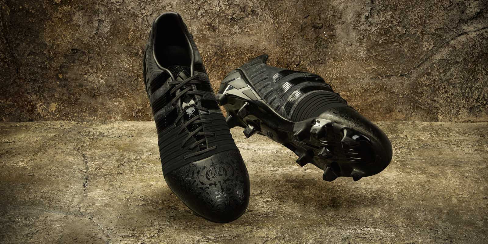 Adidas fußballschuhe shop all black